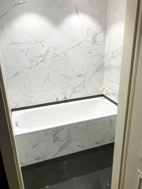 restauration salle de bain carrelage
