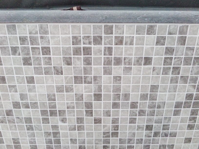 detail mosaiques effet pierre