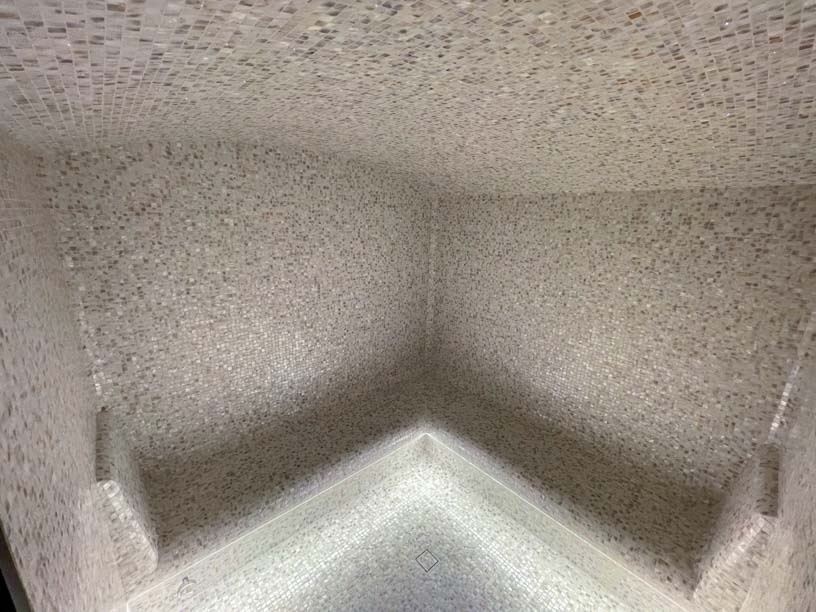 eclairage led banquettes hammam